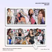 赵露思周边鼠标垫超大号女生键盘垫定制Rosy粉丝见面会礼品物桌垫