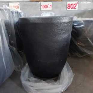 新款直销中频炉焦炭炉耐高温碳化硅石墨坩埚甘锅熔炼化铜导磁好导