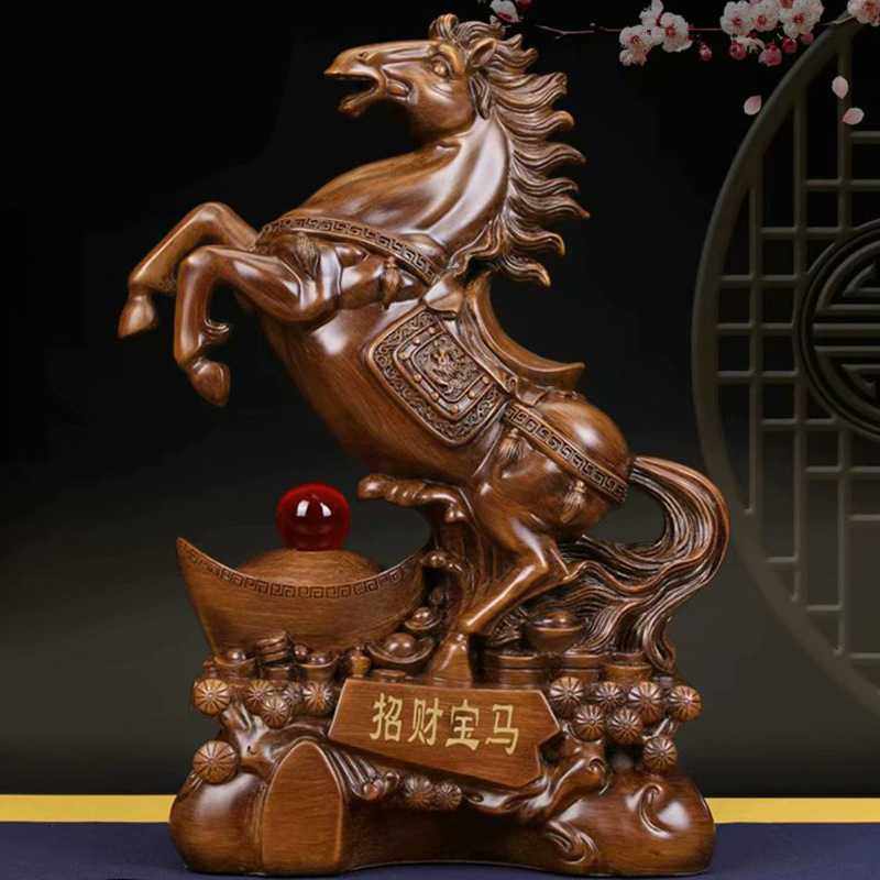 新款直销马到成功生肖马摆件工艺品办公室装饰品招财马办公桌摆设,家居饰品,桌面摆件,淘宝优惠券,粉丝福利购,淘宝优惠卷