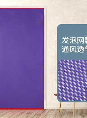 新款直销9WOR夏季防蚊虫纱门帘单体防飘加厚发泡网门帘双丝线胶网