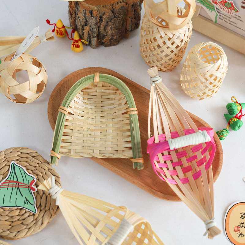 新款直销新年春节手工竹编龙舟畚箕青叉竹笼仔竹达节日材料包挂饰,节庆用品/礼品,挂饰/生肖挂饰,淘宝优惠券,粉丝福利购,淘宝优惠卷