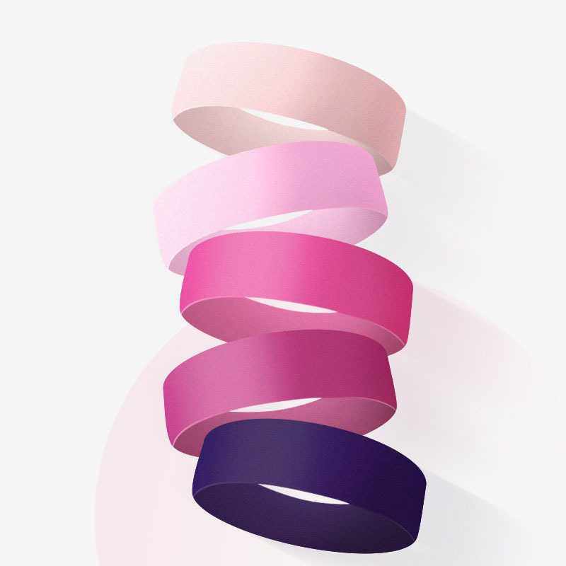 新款直销TPE粉紫渐变色健身阻力带拉力带美臀翘臀瑜珈深蹲弹力圈8,运动/瑜伽/健身/球迷用品,瑜伽拉力带,淘宝优惠券,粉丝福利购,淘宝优惠卷