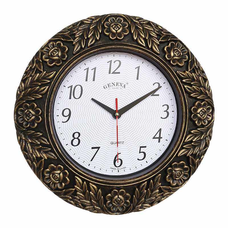 新款直销欧式挂钟简约创意钟表客厅个性英伦挂钟雕花花边钟时钟挂,家居饰品,挂钟,淘宝优惠券,粉丝福利购,淘宝优惠卷