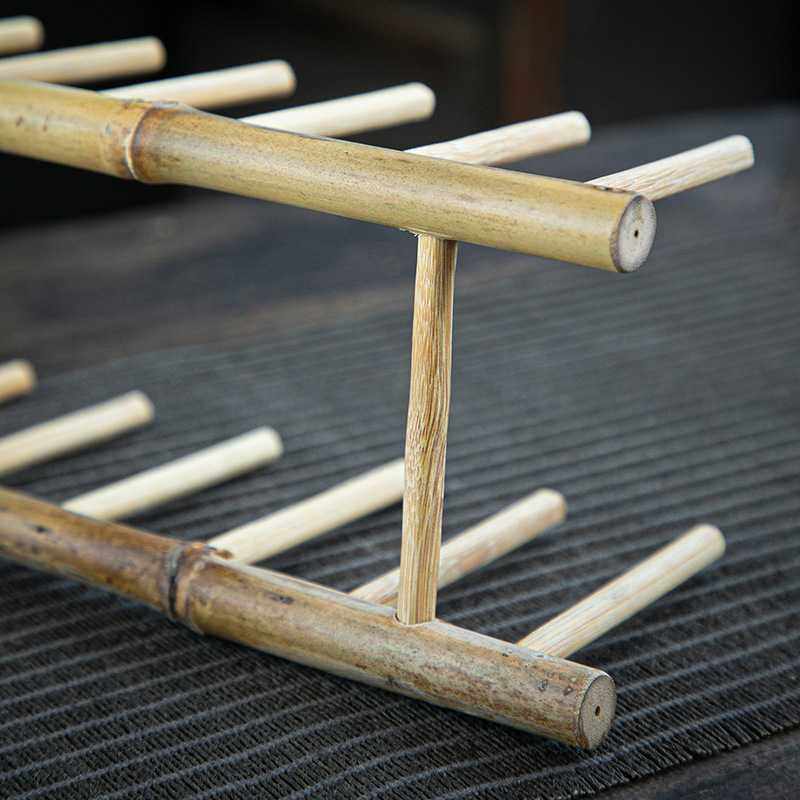 新款直销【新品促销】多功能竹质茶饼架 碳化楠竹防霉置物架 碟碗,餐饮具,茶道/零配,淘宝优惠券,粉丝福利购,淘宝优惠卷