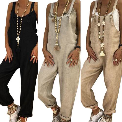 Jumpsuit Causal style sleeveless overalls for women gifts