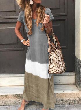 Dresses Female Summer Fashion Loose Beach Clothes Ladies