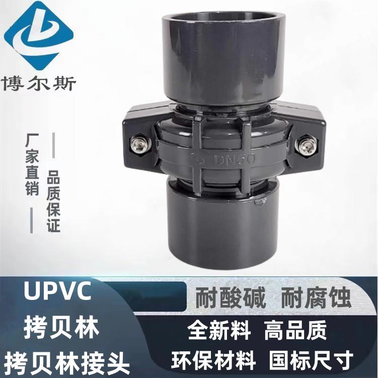 UPVC拷贝接头 PVC管拷贝林卡套 超滤膜管考贝林 考贝林沟槽式卡箍