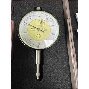 正品上海量具刃具厂、上量百分表0-10mm、0-5mm/0-3mm 0.01带钻