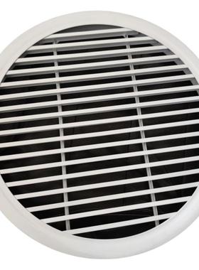 铝合金圆形百线条叶风室内形百叶窗出风口口回TXH风圆排风口通风