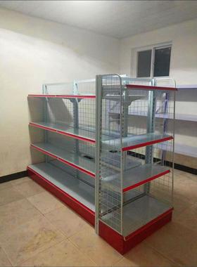 超市货架展WMW功示架多层置单物架利店零食商店小卖部百便货双面