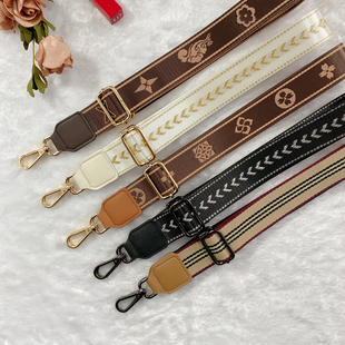 女包带配件斜挎包帆布带子单买加长宽肩带百搭背带民族风替换调节