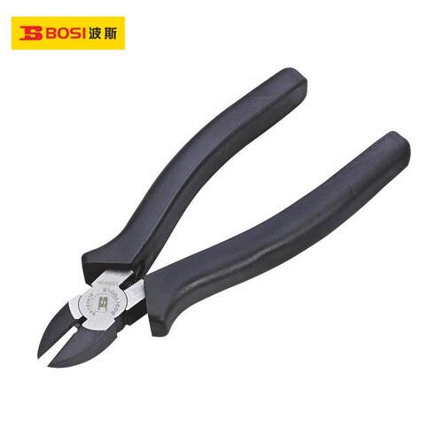 波斯工具 日式斜嘴钳 斜口钳斜咀钳电工钳剪钳 6寸 BS193016