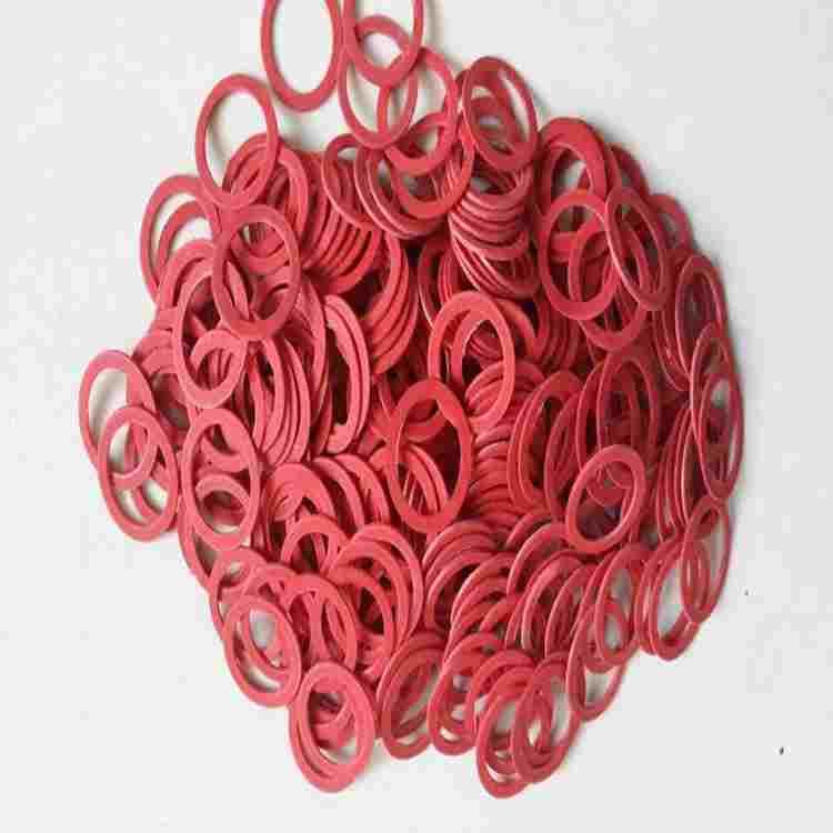 耐高温绝缘红钢纸平垫圈密封垫红纸垫片螺丝介子油管垫M6M8M10M12