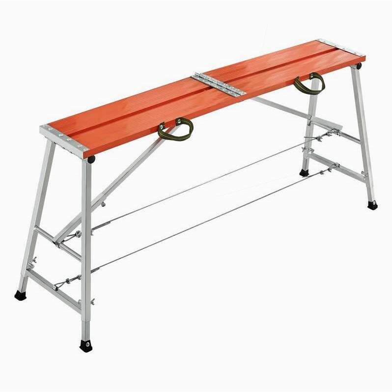 厂家直销加厚铝合金马凳脚手架便携装修架子伸缩凳子装修神器