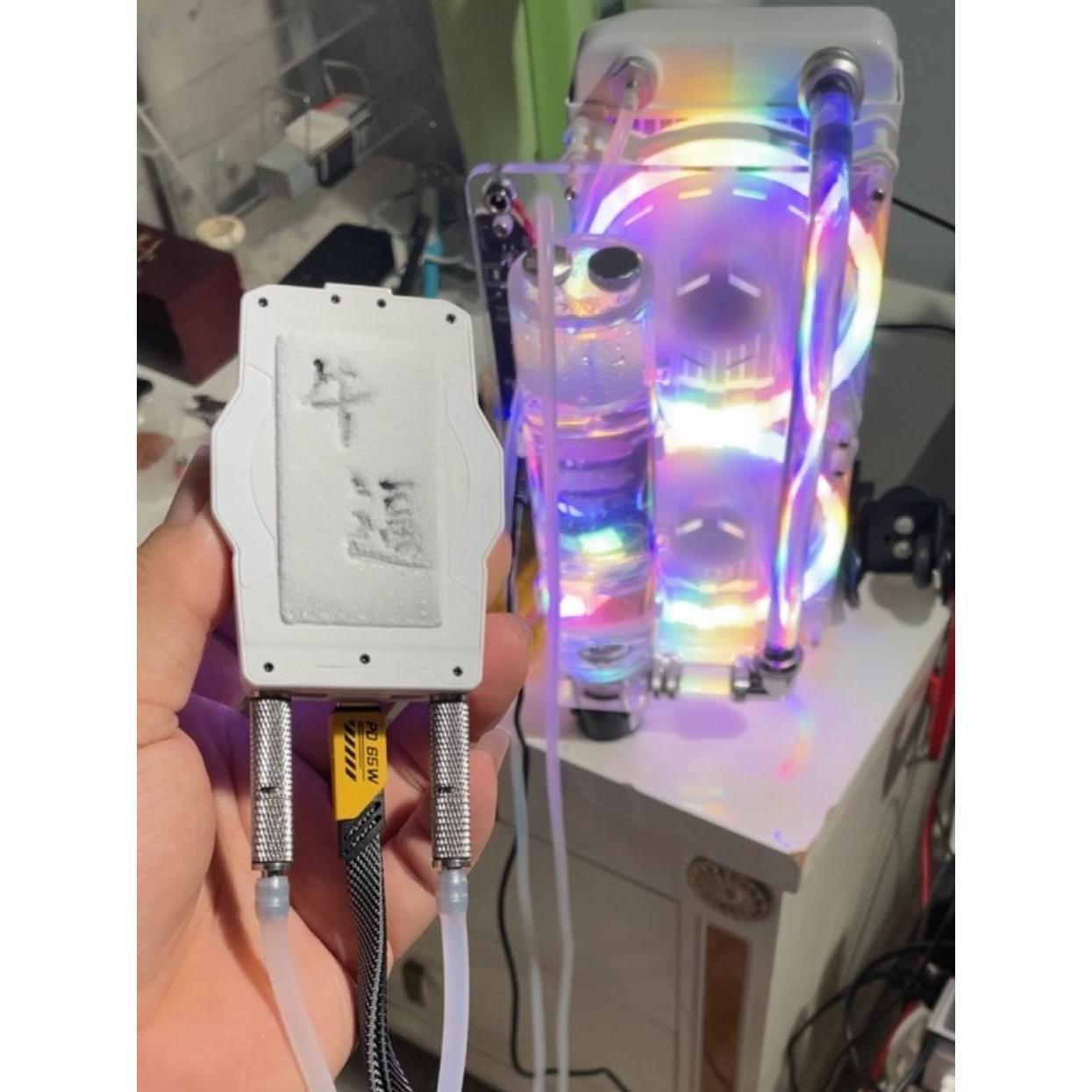 拿命散热器m3螺纹水冷快速接头单双封闭微型自锁快速接头单双止水