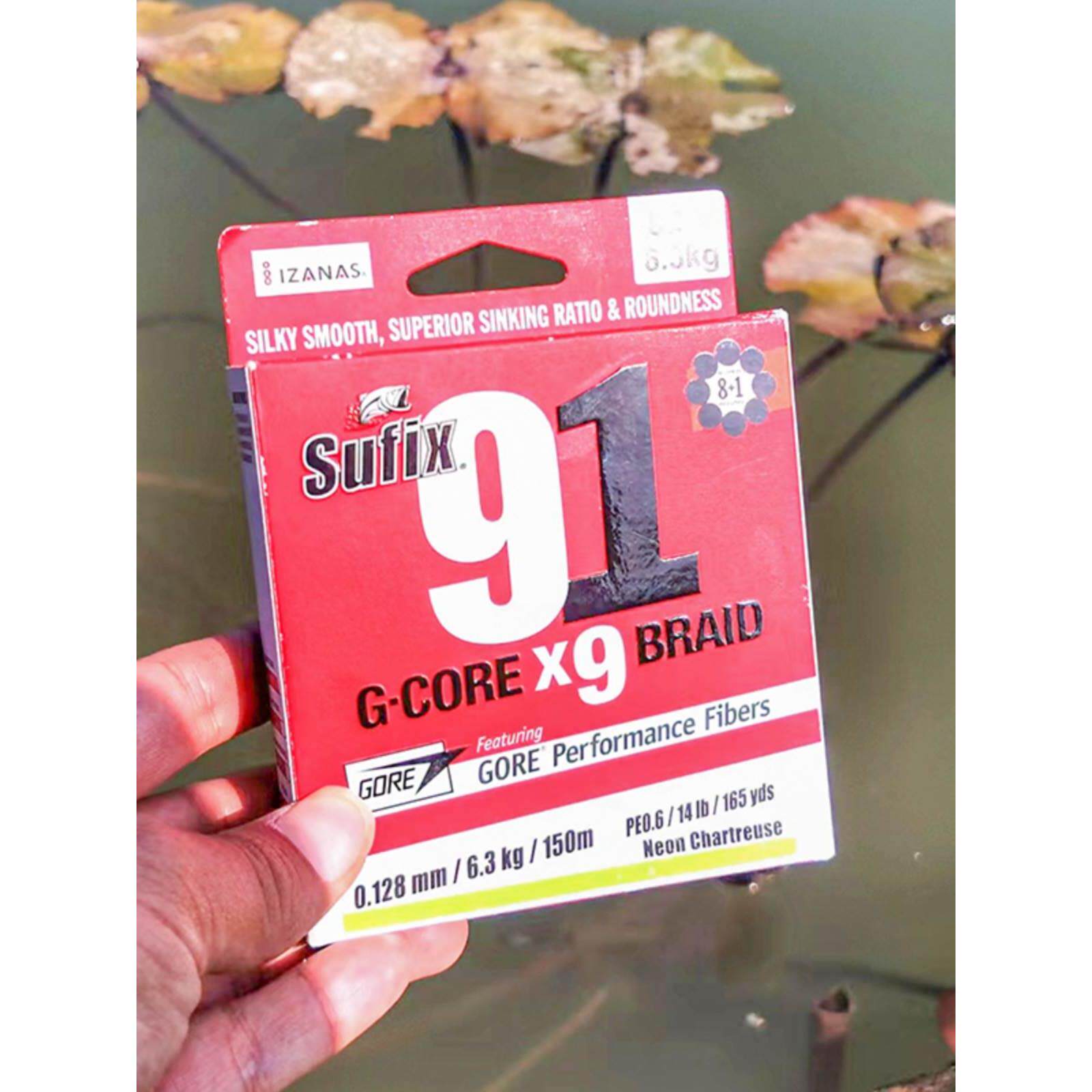 新品Sufix梭飞士91PE编织线大力马远投沉水顺滑路亚鱼线主线正品