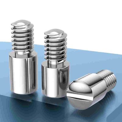 304不锈钢GB831一字开槽无头轴位螺钉台阶轴位销钉M2/3/4/5/6/10