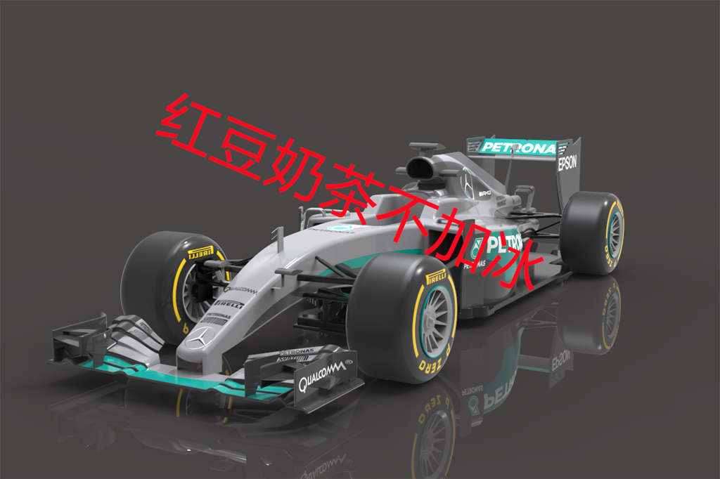 F1梅赛德斯奔驰W07赛车零件图/赛车SolidWork图纸/车/汽车3D