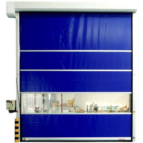 PVC快速卷帘门卷闸门堆积门无尘车间电动感应门工业门自动快速门