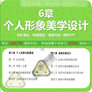 个人形象美学设计课件PPT 色彩表达风格塑造着裝内在气质