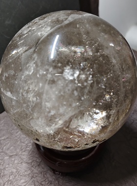 天然喜马茶晶摆件净化高N冰感