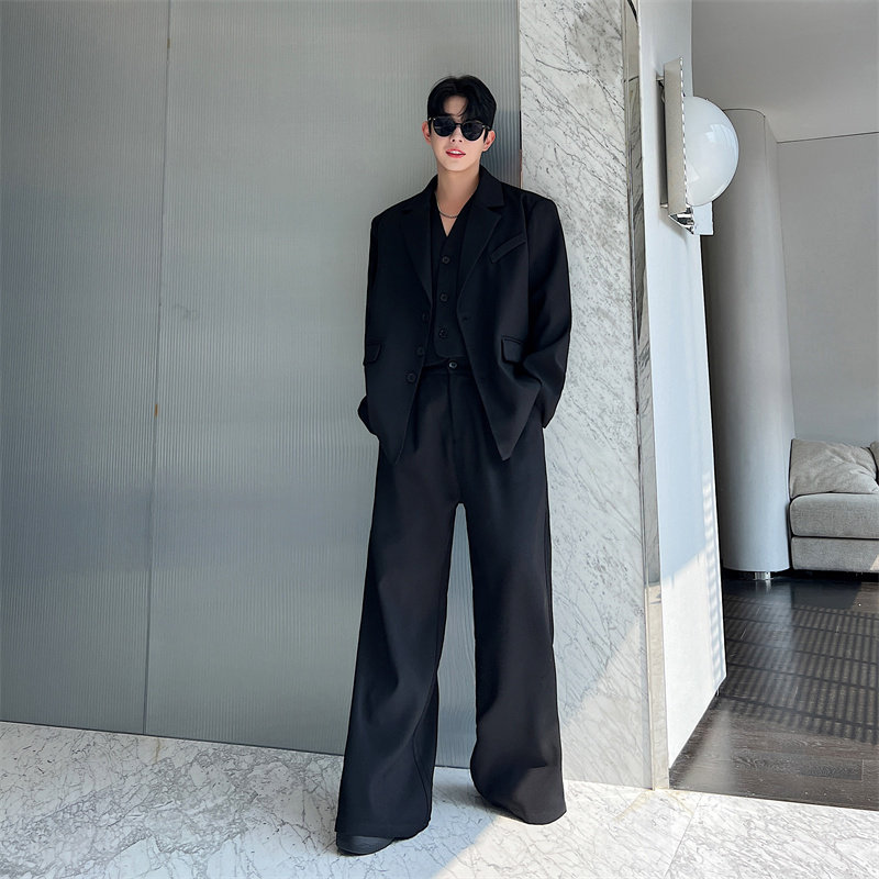 时髦西装三件套P225,男装西服套装,星座1111（原C206）
