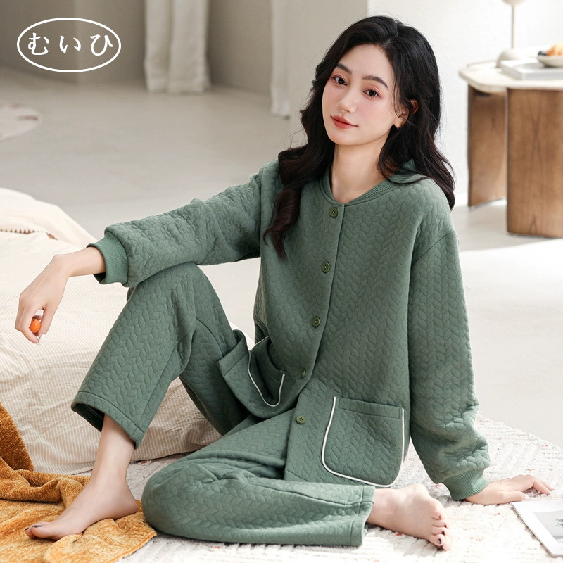 高端/纯棉/舒适日本轻奢女睡衣