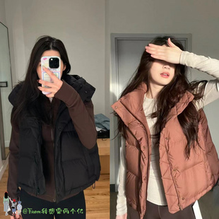 抢先购 冬季 From Puf保暖马甲背心女 四格马甲羽绒服Wuder 新品