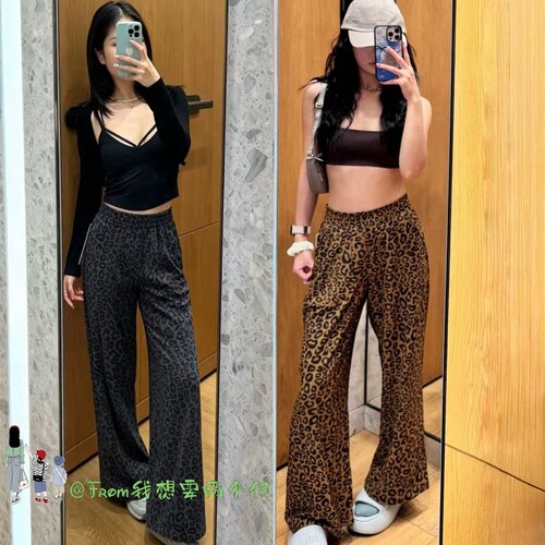 From新品推荐~Swf WdeLeg防晒裤轻薄透气直筒宽松阔腿长裤女 夏季