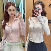 From推荐 瑜伽夹克外套女 运动显瘦显身材修身 全新配色 DF连帽短款