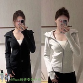 From新色 秋冬季 保暖修身 推荐 版 scba加绒全拉链显瘦连帽外套女