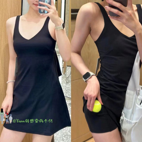 AllgnDress吊带修身连衣裙网球