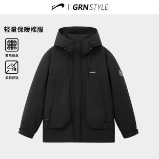 加厚冲锋上衣外套男冬款 2025年新款 棉衣棉袄子 冬季 贵人鸟棉服男款