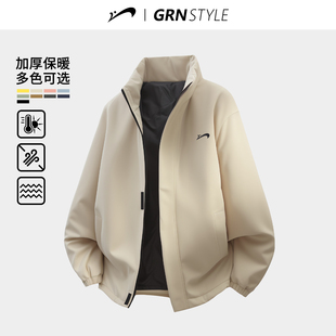 立领夹克外套男冬款 贵人鸟棉服男款 大码 2025年新款 棉衣棉袄子 冬季
