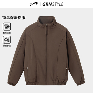 潮牌立领棉衣女士冬季 2025年新款 棉袄子 棉服外套男冬款 贵人鸟男士