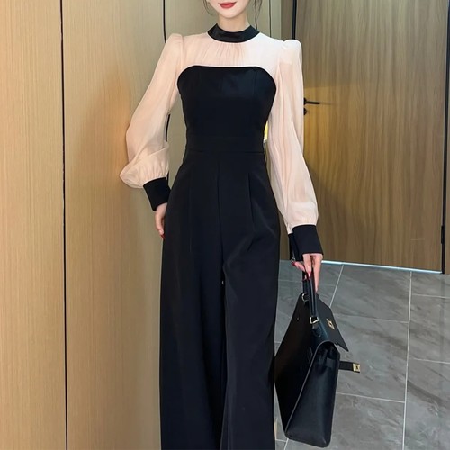 春季百搭显瘦连体裤新款