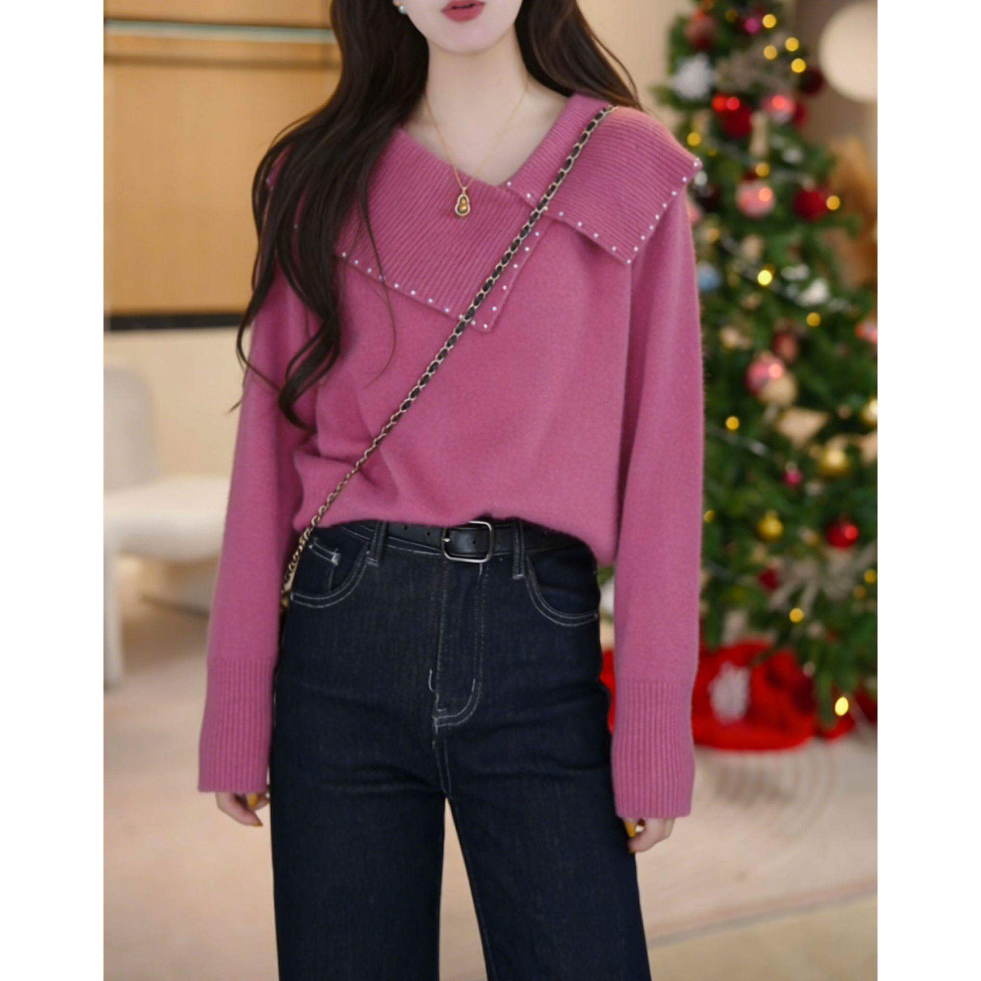 时尚宽松显瘦减龄百搭上衣