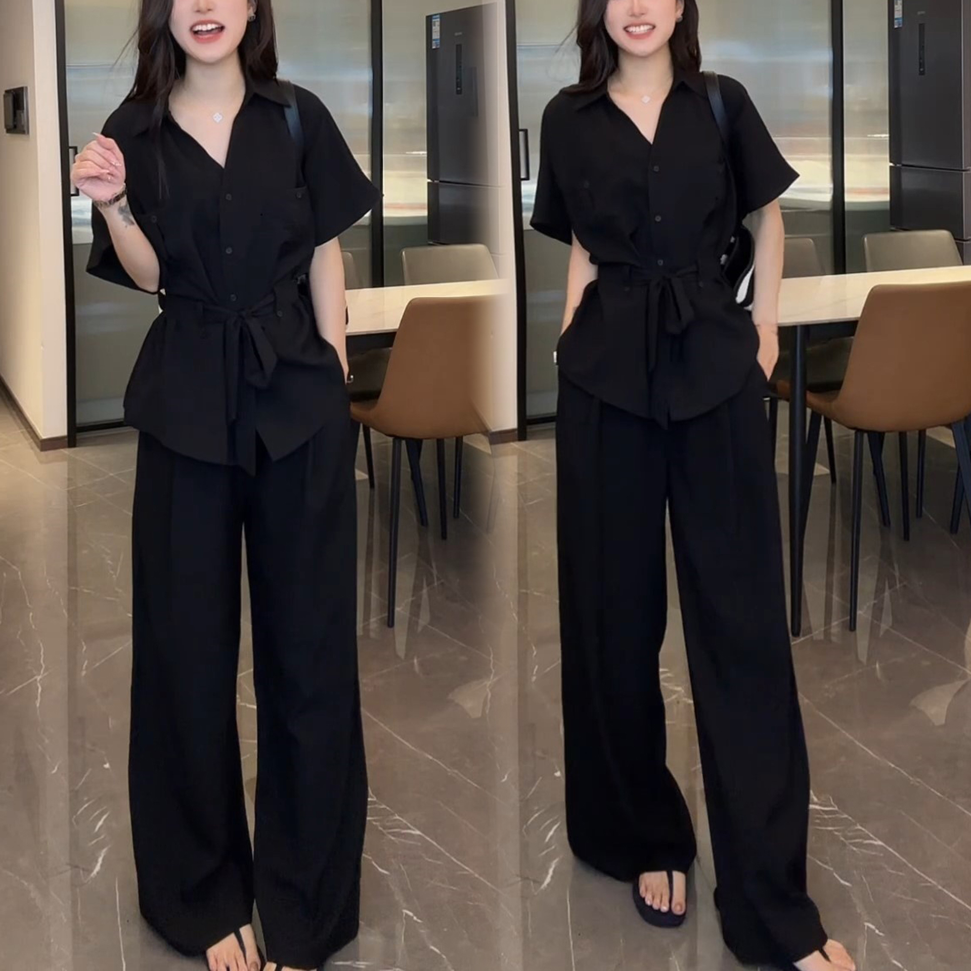 时尚气质百搭显瘦两件套装