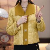 改良版 短外套女2025冬季 新款 新中式 时尚 洋气设计感加厚保暖上衣潮