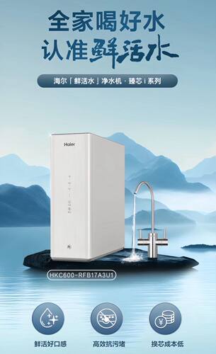 海尔臻芯HKC600-RFB17A3U1净水器