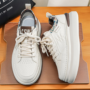 男款 舒适厚底耐磨老爹鞋 轻便运动小白潮鞋 高品质潮流百搭休闲板鞋
