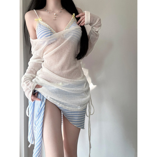 少女纯欲比基尼高级面料绝美性感