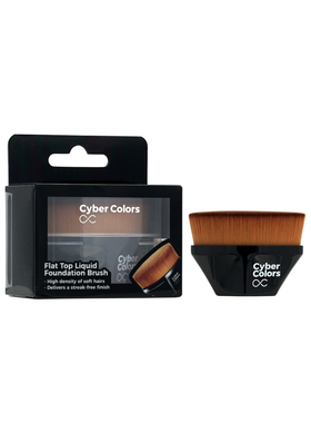 澳门代购韩国尚智色彩Cyber Colors专业平头细密无痕粉底刷晕染刷