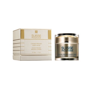 澳门代瑞士SUISSE葆丽美尊贵鱼子紧致睡眠面膜50ML抗皱免洗面膜