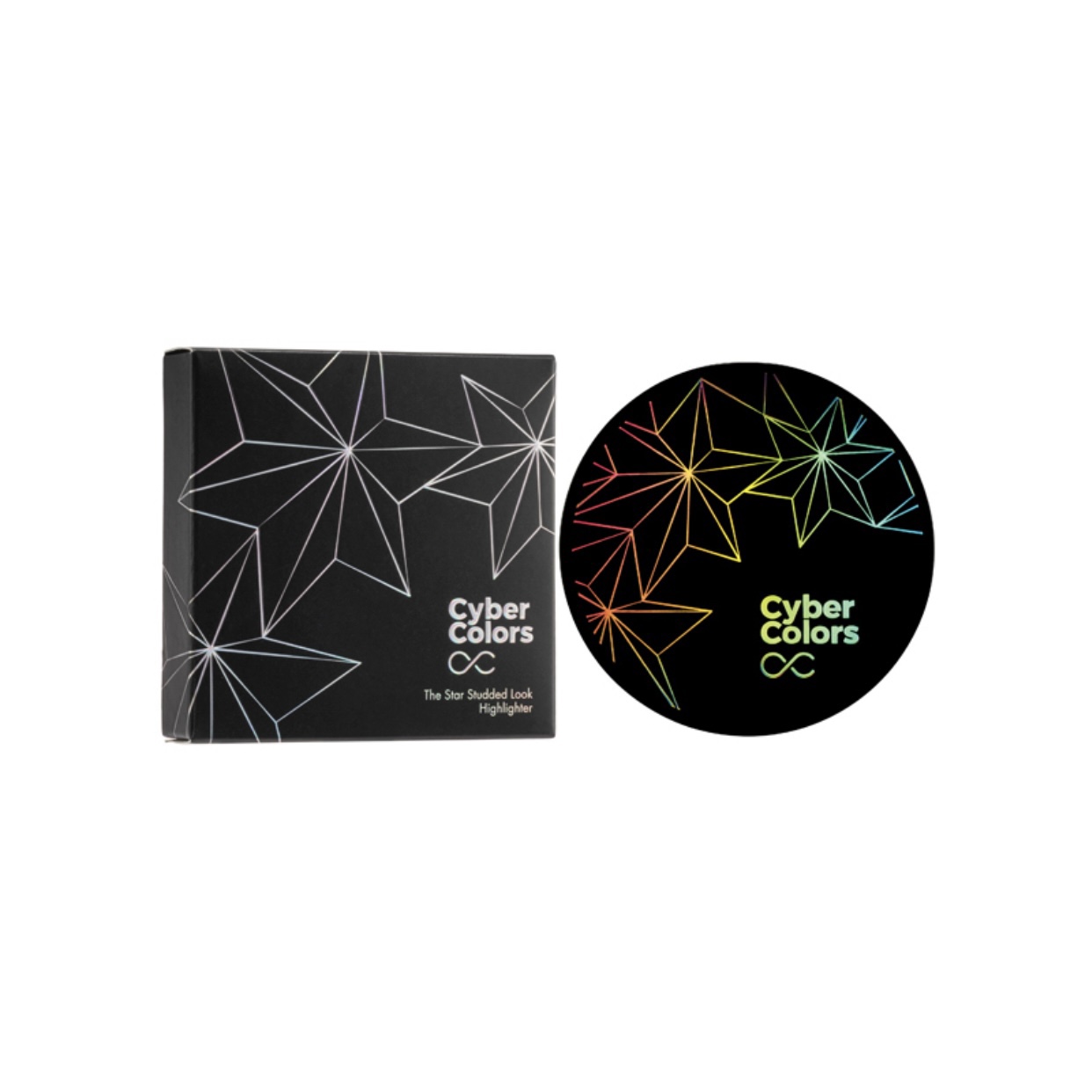 澳门代韩国Cyber Colors尚智色彩提亮高光粉闪光珍珠星钻金粉11g