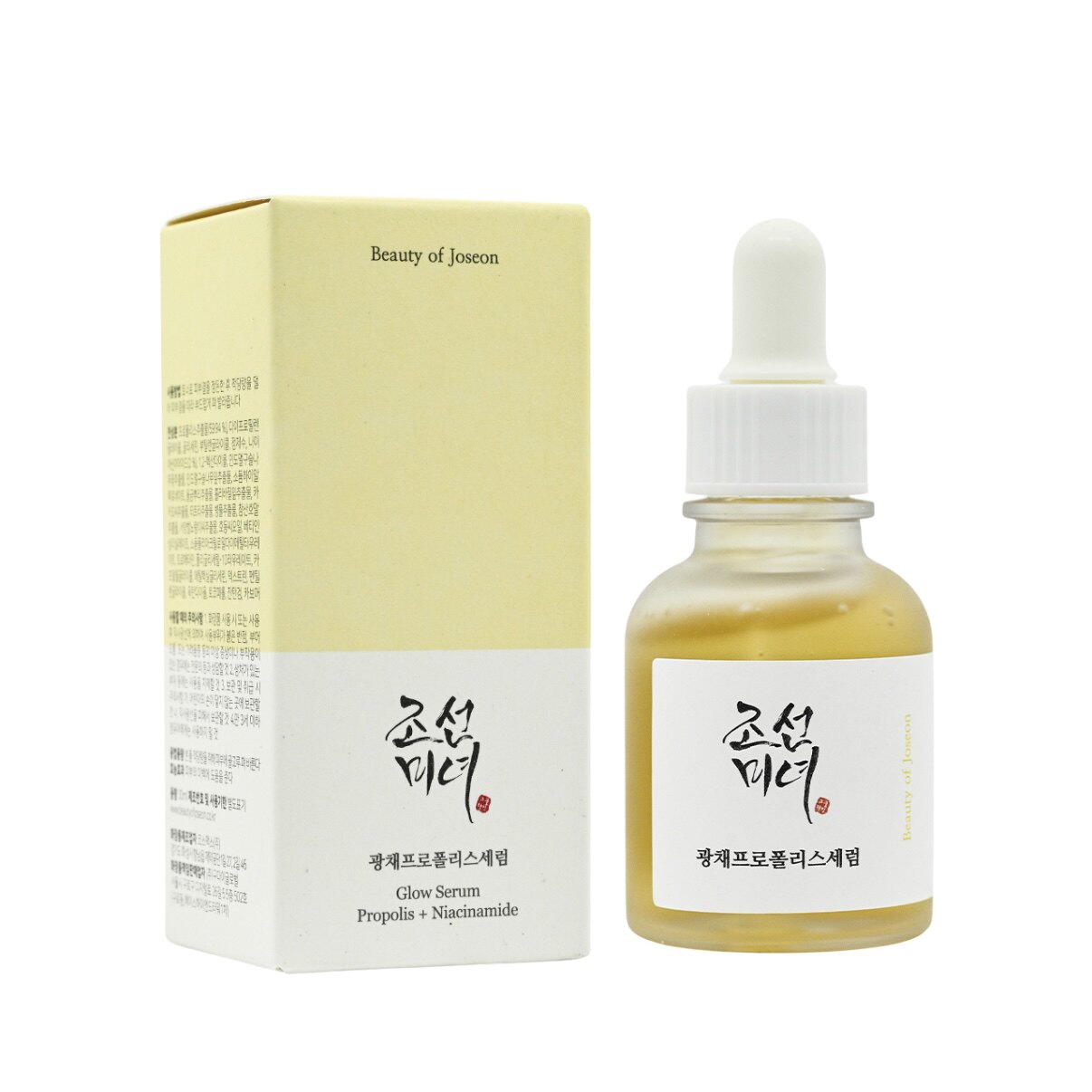 澳门代韩国Beauty of Joseon 蜂胶烟醯胺提亮亮泽焕肤精华30ml