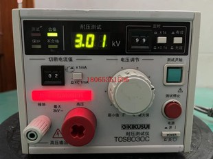 3KV 菊水TOS8030C 耐压测试仪 输入电压220V