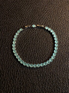 Vintage古着 Aqua Shimmer Bracelet蓝色手链