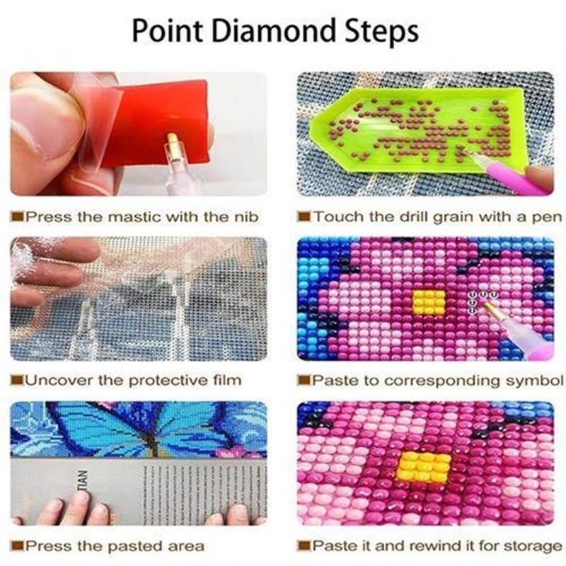萌兔5d钻石画卡通DIY全钻钻