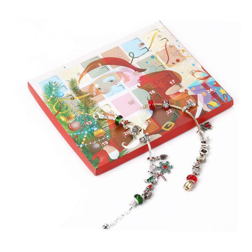 DIY Christmas Advent Calendar for Kids Fashion Jewelry